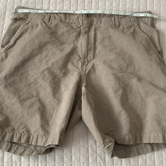 Taylor Stitch Waist Size 38 Cotton Linen Blend Shorts - Picture 4 of 7